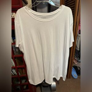 Torrid White Tee Relaxed Fit